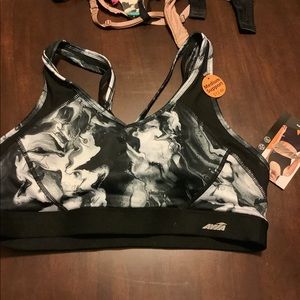 Avia marble sports bra